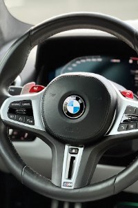 Photo from Madan Barakoti's review — BMW steering wheel